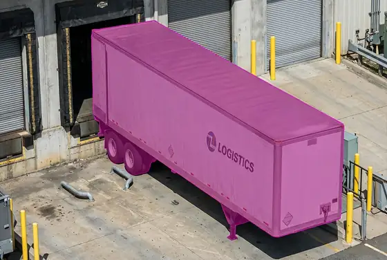 AI segmentation mask on a trailer that is misaligned with the dock door