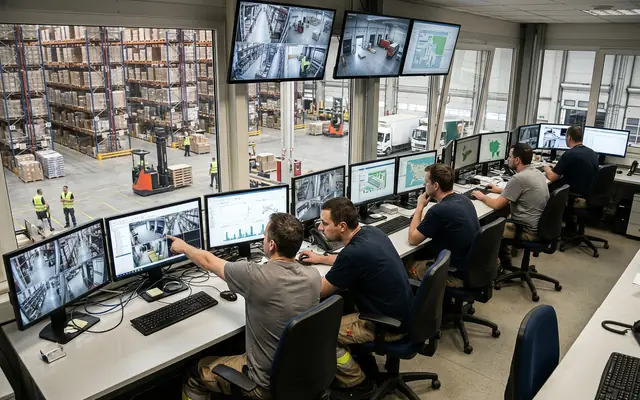 A secure on-premises server rack keeping data inside the Kingdom