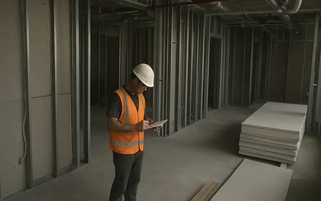 Operators in a modern safety control room verifying alerts on a video wall