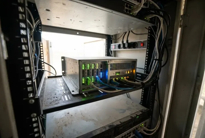 A compact edge GPU appliance processing video on site