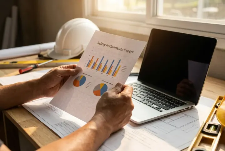 An automatically generated security report with charts and an audit trail
